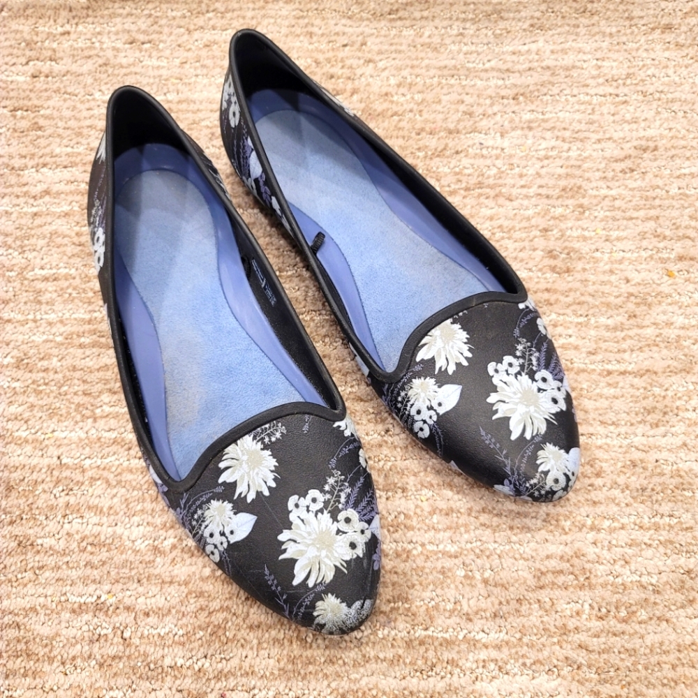 Crocs Floral Ballet Flats